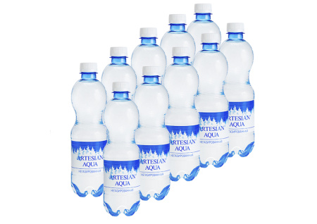 Вода питьевая "AQUA ARTESIAN" 0,5 л НЕгаз